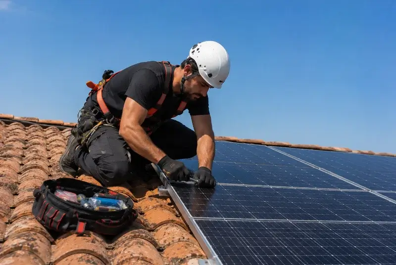 Maintenance et monitoring de panneaux solaires à Bagnoles