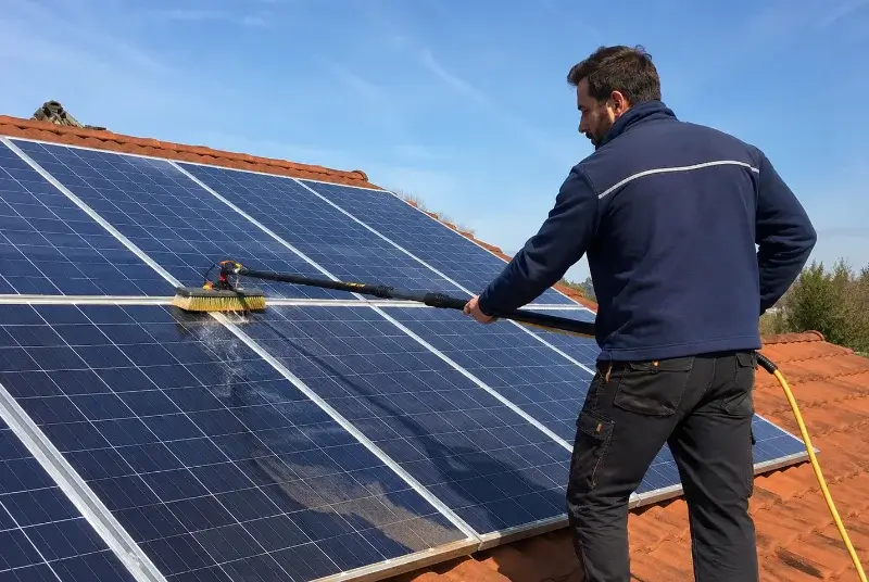 Nettoyage et entretien de panneaux solaires à Bagnoles