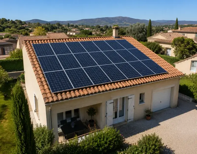 Prime à l'autoconsommation panneaux solaires Bagnoles — aide financière de l'État